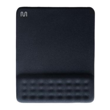 Imagem de Mouse Pad Dot com Apoio de Pulso Gel Preto Multilaser - AC365 AC365