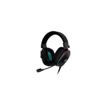 Imagem de Headset Gamer Aplus Atis, RGB, Microfone Removível, USB e P3, Preto - AH200