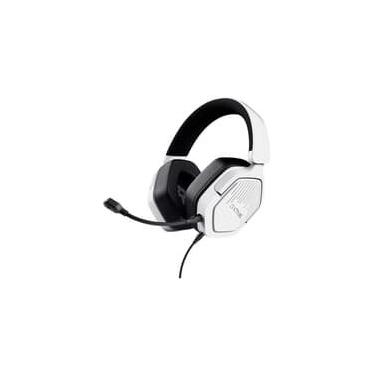 Imagem de Headset Gamer GXTrust 492W Carus, Multiplataforma, P3, Microfone Destacável, 3.5mm, Branco - 25448