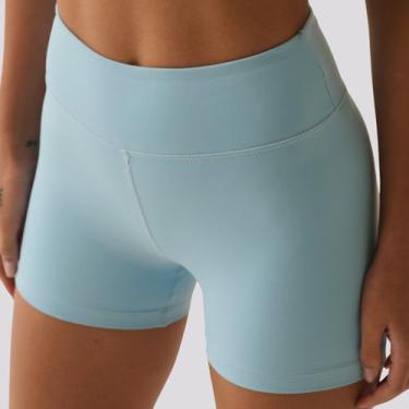 Imagem de Shorts Fila Flat Life Feminino Azul, GG