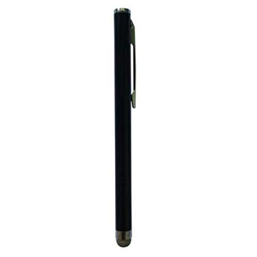 Imagem de Caneta Stylus Getac F110, BoxWave [Caneta capacitiva EverTouch Slimline] Caneta Stylus capacitiva com ponta de malha de fibra para Getac F110 – Preto Jet