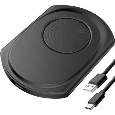 Imagem de INFOTOP Mouse Jiggler, ultrafino, 20dB silencioso e silencioso, movimento de mouse indetectável simula movimento realista, agitador sem motorista para manter o PC ativo e seguro.