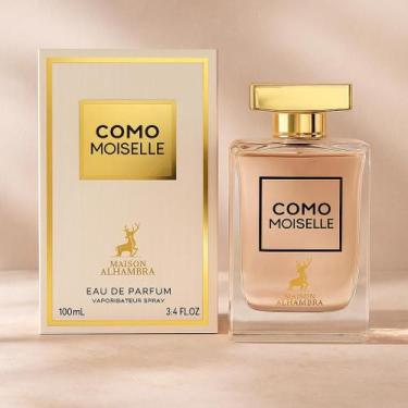 Imagem de Perfume Árabe Como Moiselle Maison Alhambra Feminino Floral Amadeirado