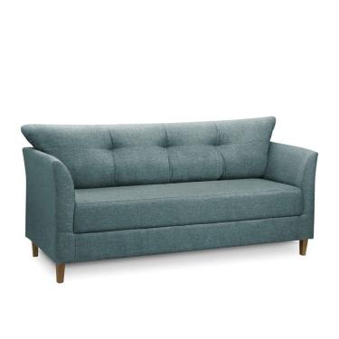 Imagem de Sofá 3 Lugares Living para Sala Leblon 180cm Linho E03 - D`Rossi