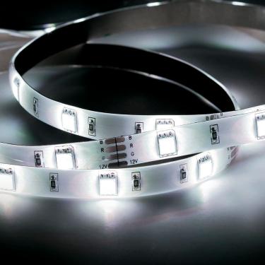 Imagem de Fita Led Slim Taschibra 2,5w/m Ip20 12v Para Móveis Metro 6500k Luz Fria