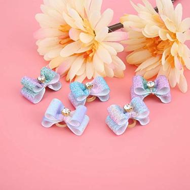 Imagem de 25 PCs Animais de Estimação Cabelos de Pet CAT CAT MELUOR YORKSHIRE TERRIER Shih Tzu Malteser Polyester Sweet Color