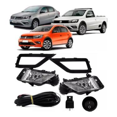 Imagem de Kit Farol de Milha Premium Saveiro G7 1723 Gol 18-23 e Voyage G8 18-23