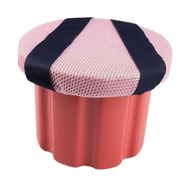 Imagem de Fenteer Acessórios para bancos de jardinagem, redondos, vestíveis, 150 kg, assento de trabalho para jardineiros ao ar livre, resistente para piqueniques no, Altura 18 Cm