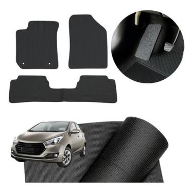 Imagem de Tapete Borracha Hb20 2012 A 2022 C Descanso De Pé Sob Medida - Mcar Im