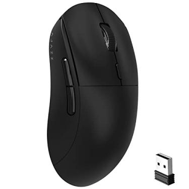 Imagem de ATTACK SHARK Mouse Sem Fio Para Jogos Aj199, Ergonômico Leve De 59G, Taxa Pesquisa 1000 Hz, Até 26000 Dpi, Sensor Óptico Paw-3395 Dois Modos, Programável Com 6 Botões Pc/Laptop/Win/Mac