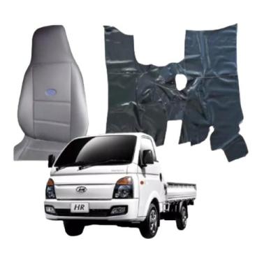 Imagem de jogo Capa Banco Caminhao Hyundai Hr + Tapete assoalho vinil - MANOS TA