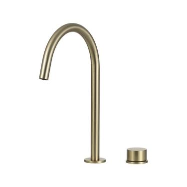 Imagem de Torneira Para Banheiro Misturador Monocomando Carás Pingoo.casa - Dourado