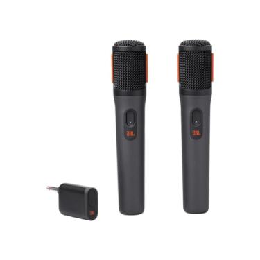 Imagem de JBL, Microfone Sem Fio, PartyBox Wireless Mic, Par com Receptor - Preto