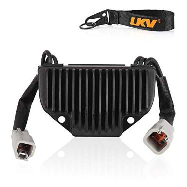 Imagem de LKV 74631-06 Regulador de Tensão Alternador de Motocicleta Rectificador Substituição para Harley Davidson Dyna Low Rider Street Bob Super Glide Personalizado Wide Glide 2006-2007