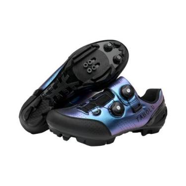 Imagem de Sapatos De Ciclismo MTB Profissionais Masculinos Antiderrapantes Tênis