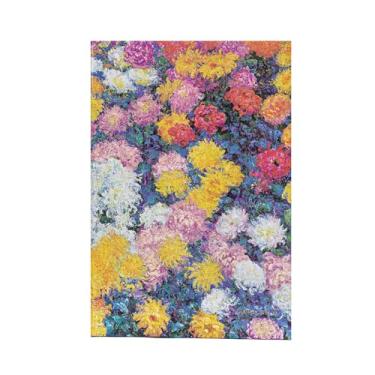 Imagem de Paperblanks Monet's Chrysanthemums Monet's Chrysanthemums Hardcover Journals Mini Lined Elastic Band 176 Pg 85 GSM: Monet's Chrysanthemums Monet's Chrysanthemums Mini
