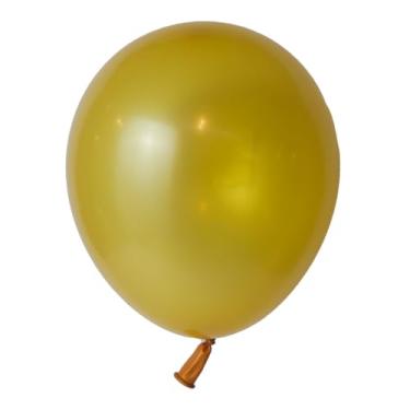 Imagem de Balão Bexiga Metalizado 7" Bello Festas c/ 50 un (Amarelo)