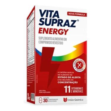Imagem de Vita Supraz Energy Aumenta a Concentração 30 Comprimidos - União Quimi