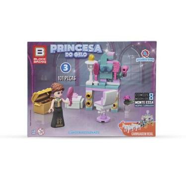 Imagem de Blocos de Montar Princesa Do Gelo Block Brink nº 3 - Polibrinq