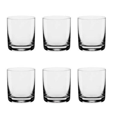 Imagem de Jogo de 6 Copos de Cristal Para On The Rocks 300 Ml Classic - Biona