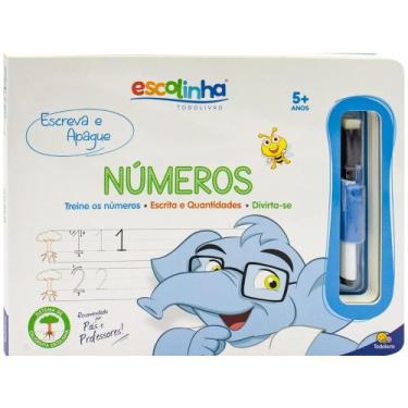 Imagem de Livro - Escolinha Escreva e Apague II: Números