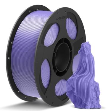 Imagem de ANYCUBIC Pla Plus (Pla+), Filamento Para Impressora 3D Rfid De 1,75 Mm, Alta Tenacidade, Precisão Dimensional +/- 0,02 Impressão Com A Maioria Das Impressoras Fdm, Carretel Reutilizável, 1 Kg, Roxo
