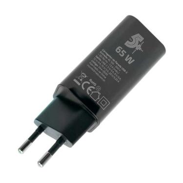 Imagem de Carregador Super Turbo Gan Tipo-C 65w Fast charger - Preto - 5+, 044-0