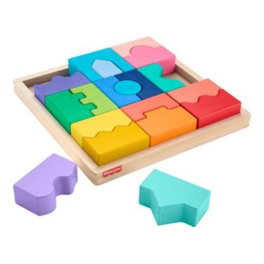 Imagem de Brinquedo para Bebê Fisher-Price Quebra-Cabeça - Geométrico Educaciona