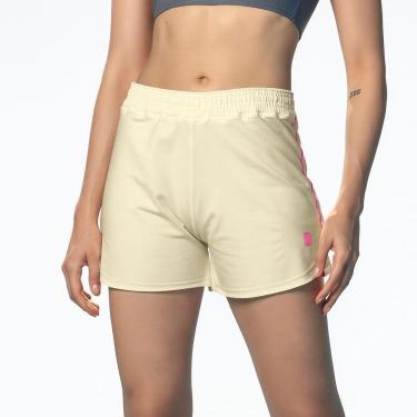 Imagem de Short Corrida Feminino em Moletom Ararinha-Feminino