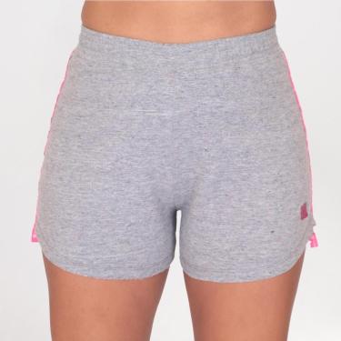 Imagem de Short Corrida Feminino em Moletom Ararinha-Feminino