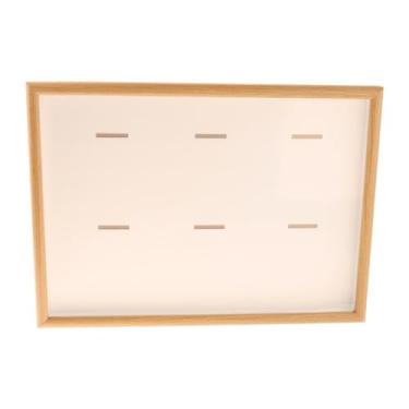 Imagem de MotiveTech Caixa de Sombra para Guardar Medalhas, Madeira Estilosa, Porta-retratos para Fotos, Estojo para Guardar Medalhas para Maratona, Emblemas de Futebol E, Madeira Cor A3, Tamanho real