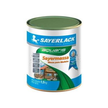 Imagem de Sayermassa para Madeira YL-1424 Branca 1,5 Kg Sayerlack