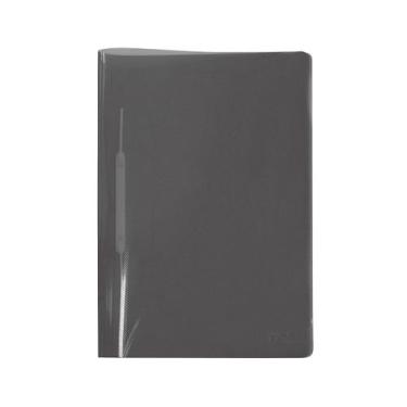 Imagem de Pasta Aba Organizadora com Grampo Trilho Ofício Fume Preto Original - 