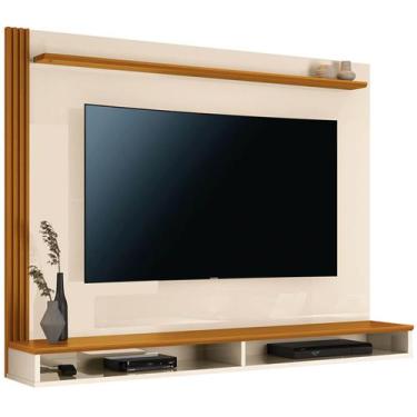 Imagem de Painel Davos para TV até 55 Polegadas EDN Cor Off White Cedro - Estrel
