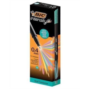 Imagem de Caneta Ponta Porosa Intensity0.4Mm ul Turquesa 10 Un - BIC