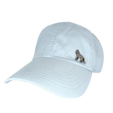Imagem de Boné Acostamento Dad Hat Aba Curva Algodão Lobo Metal-Masculino
