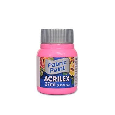 Imagem de Tinta Para Tecido Fosca, Acrilex, AMAC022, Rosa, 37 ml