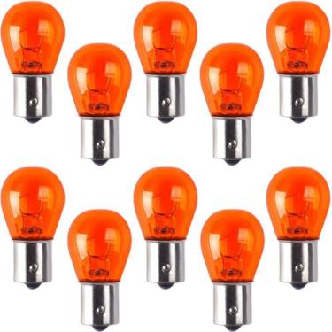 Imagem de Kit 10 Lâmpadas Faróis Seta Âmbar 12v 1 Polo Hella