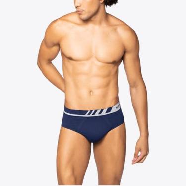 Imagem de Cueca Lupo Slip Microfibra Sem Costura 00691-002, Azul marinho, P