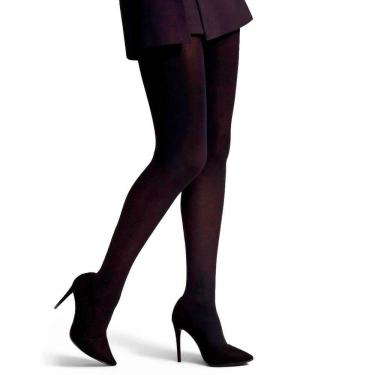Imagem de Meia Calça Feminina Opaca Fio 40 Preta