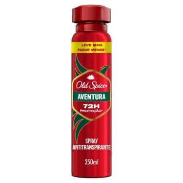 Imagem de Desodorante Old Spice Aventura Spray Antitranspirante 250ml, 1 unidade
