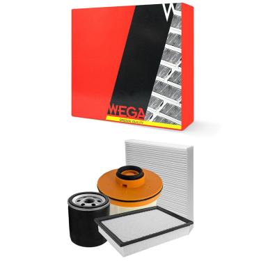 Imagem de Kit Troca de Filtros Hilux 2.8 16V 2016 a 2024 Diesel Wega