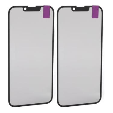 Imagem de aqxreight 2PCS Telefone Frontal de Vidro Externo Reparação de Substituição de Reposição para 14 Com Tela Sobressalente de Vidro Adesivo OCA Com Kit GL da Lente Externa Frontal Substituição de Lente