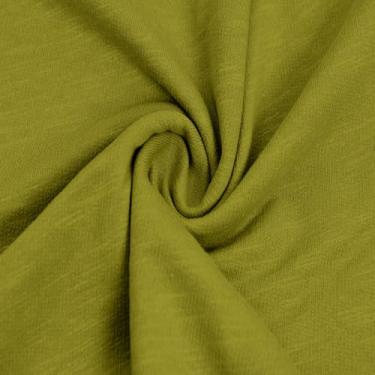 Imagem de Texco Inc 152,4 cm de largura 100% algodão Slub French Terry Fabric by The Yard-210 GSM, peso médio, respirável, elasticidade bidirecional - Melhor para roupas ativas, vestuário, camadas e artesanato,