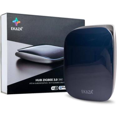 Imagem de Hub Zigbee Gateway Zigbee + Wi-fi + Bluetooth Alexa Google Home Alexa Ekaza - EKAT-T3010M