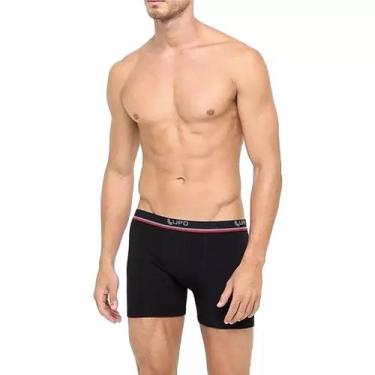 Imagem de Kit Com 2 Cuecas Boxer Em Algodão Masculino Lupo, P, Cinza mescla