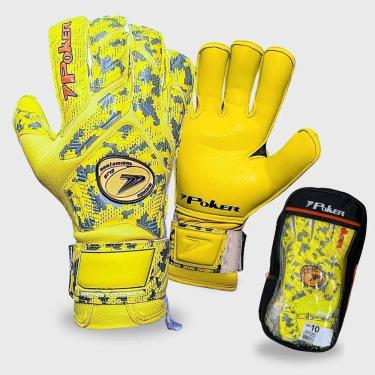 Imagem de 3X Luva Goleiro Poker Champion 7 Extended Profissional