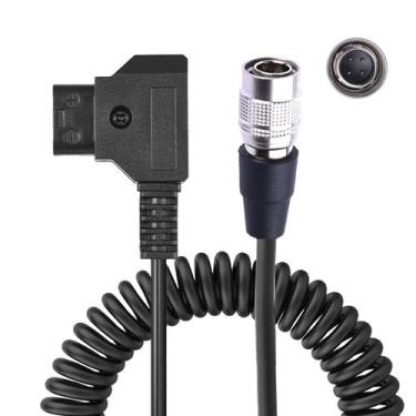 Imagem de Cabo Espiral D-Tap para Hirose 4Pin Gravadores Zoom F8 / F4 - WorldVie