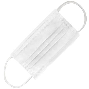 Imagem de Máscara de TNT Dupla Infantil Branca com 25 Unidades - MTI0004 - MIRALUPA