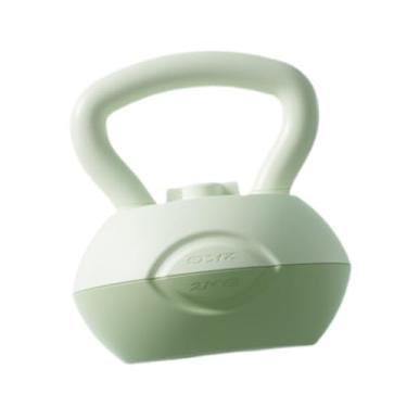 Imagem de Generic Kettlebell com água para exercícios, equipamento versátil para treinamento de força, exercícios corporais esportivos e antiderrapantes para exercícios, Verde